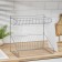 Dishes for dishes with a pallet 38 × 24 × 38 cm, color chromium