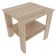 Journal table, 500 × 450 × 473 mm, sonoma oak color