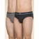 Male panties, size l, black color, dark gray, 2 pcs