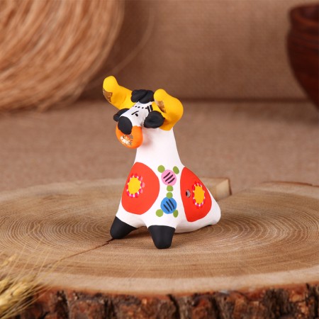 Dymkovo toy "Bull"-6