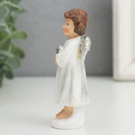Souvenir Polystone "Angel in the toga with heart/star" MIX 2.5x3.7x8.5 cm-4