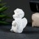 Figure "Angelka folded the hands on his knees" mother of pearl, 8x6x4cm