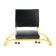 Universal seat transverse extrusion, with a folding back and a soft seat