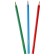 Pencils colored 12 colors, wooden, triangular body, in a cardboard box