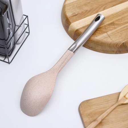 Spoon Garnish shares "Lightness", 34 cm, beige color-1