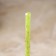 Candle Magic wax "increase in finance", with mint, 16x0.6 cm, green