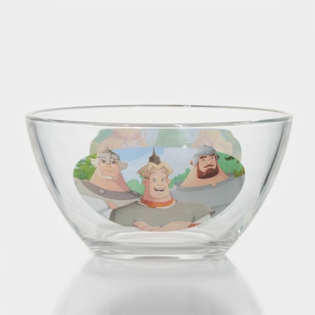 Glass salad "Three heroes. Princess ", 500 ml, d = 13 cm