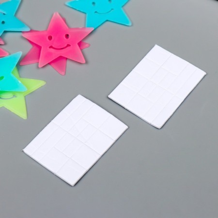 Sticker phosphorus plastic "Smails" set "set 20 pcs 20x13 cm-3