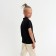 T -shirt Children's Polo Minaku: Basic Line Color Black, Height 122