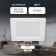 Lamp built -in era LED, IP40, 12W, 145x145x2.5 mm, 6500k, 998lm, white color
