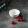 Saladnik porcelain thick -walled shade White Label, 170 ml, d = 10 cm, white color