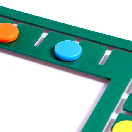 The logical tablet "Smart tablet" without cards, the color of the mix, according to the Montessori methodology-3