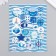 Decor for creativity cardboard "Chips and buttons. Blue" 24 pcs 13x16.5 cm