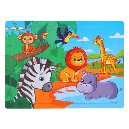 Great Puzzle "Africa", 30 elements-1