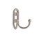 Hook furniture tundra TKD017 Light, two -rod, matte nickel