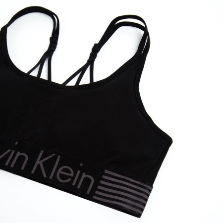Female set (top with thin straps, panties), black mix, size 46-48-19