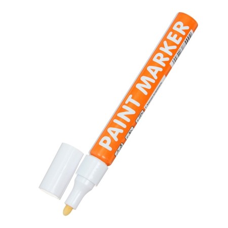 Marker-painting (varnish) Tip of bullet-shaped 4 mm, white (price per pcs)-3
