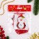 Set for creativity - Create a Christmas tree decoration from the felt "Santa Claus with a clock"