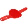 Anchodnik brush, 12.2 x 8 cm, red