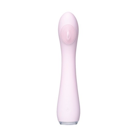 SHIO-PRO vibrator SHIO Silicone, 21 cm, pink color-1