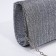 Magneta bag, long chain, silver color