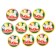 Set of school medals "I am a first grader" 10 pieces, 8.5x8.5 cm