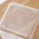 Container for bulk products "Step", 1.4 l, 10 × 10 × 21 cm, white color