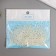 Beads for creativity plastic "White Pearls" set 15 grams d = 0.3 cm