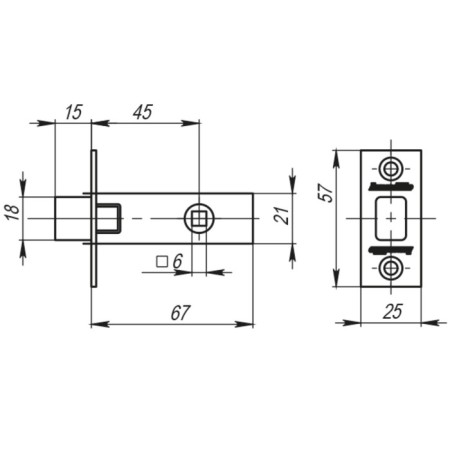 Smeared valve Armadillo DB 920-45-25 ab skin, bronze color-1