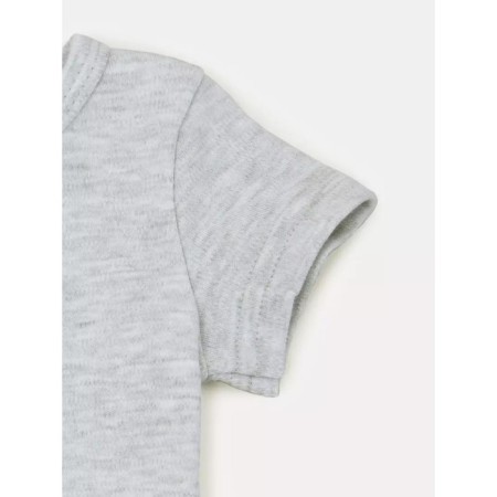 Body Kimono children with short sleeve Rant Base, height 62 cm, color light gray melange-2