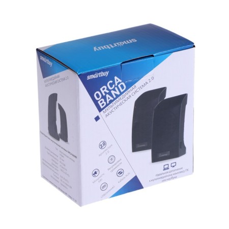 Computer speakers 2.0 Smartbuy Orca Band SBA-1000, 2x3W, black-1