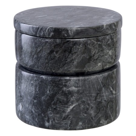Bergenson Bjorn Marm jewelry box, 10.5x11.8 cm, color black marble