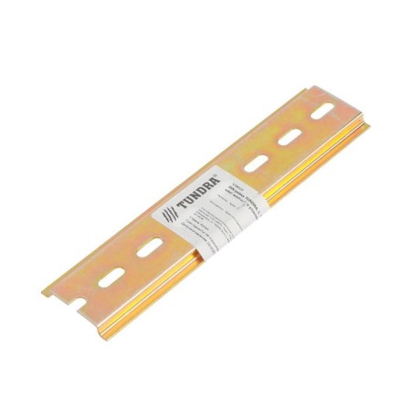 Din-rack tundra krep, l = 150, galvanized, yellow color, in packaging 1 pc.-1