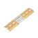 Din-rack tundra krep, l = 150, galvanized, yellow color, in packaging 1 pc.