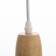 Suspension lamp "Claud" drop2 1x40W E27 white 5x6.5x95cm