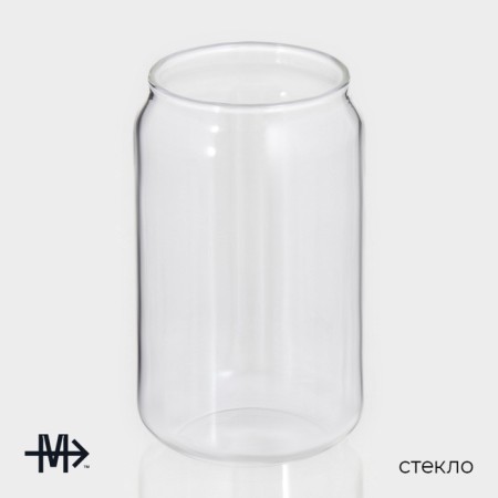 Brook glasses, 350 ml, 7 × 12 cm, set 2 pcs, glass, transparent-1