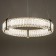 Lamp "Murano" LED 108W 3000-6000k gold 49x49x9cm