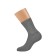 Women's socks mini cotone, size 39-41, Grigio color