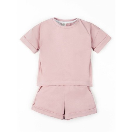 Children's jump (T-shirt, shorts), height 92-98 cm, powder color-6