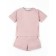 Children's jump (T-shirt, shorts), height 92-98 cm, powder color