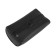 Car pillow for neck 23 × 12.5 cm, eco -leather, black