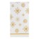 Ethel towel Golden Snowflakes 40x70 cm, 100%HL, 190g/m2