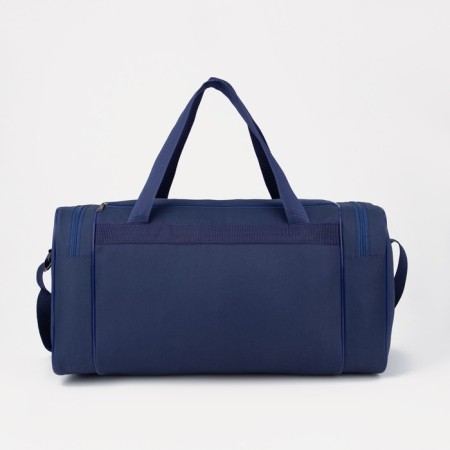 Sports bag, lightning department, 4 outer pockets, long belt, blue color-1