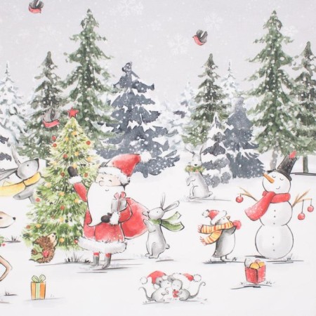 Apron "Ethel" Holiday in the forest 70x60 cm, 100% HL, sarzha 190g/m2-7