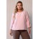 Female blouse, size 46, pink color