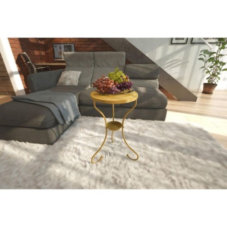 Journal table, 470x470x600, gold-4