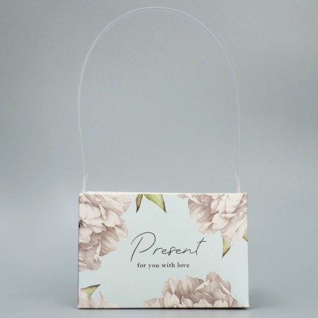 Carriage of moisture resistant for flowers "Flowers", 15 x 10 x 13 cm-1