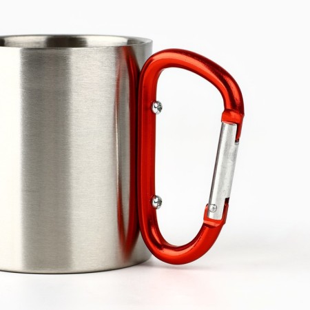 Tourist mug with carbine "Russia", 180 ml-4