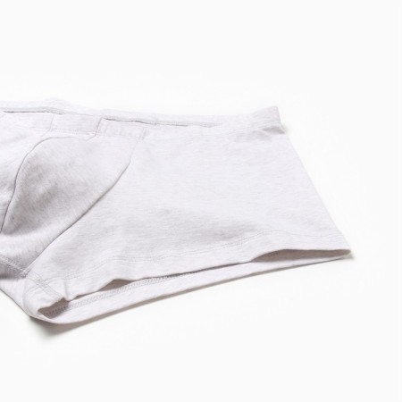 Panties men's boxers, color gray melange, size 52 (XL)-1