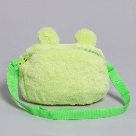 Children's "Bunny" bag, 18 cm, green color-2
